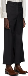 LOW CLASSIC Black Wide Trousers