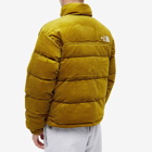 The North Face Men's 92 Reversible Nuptse Jacket in Sulphur Moss/Coal Brown