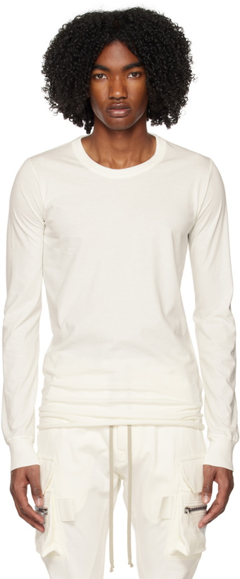 Photo: Rick Owens Off-White Basic Long Sleeve T-Shirt