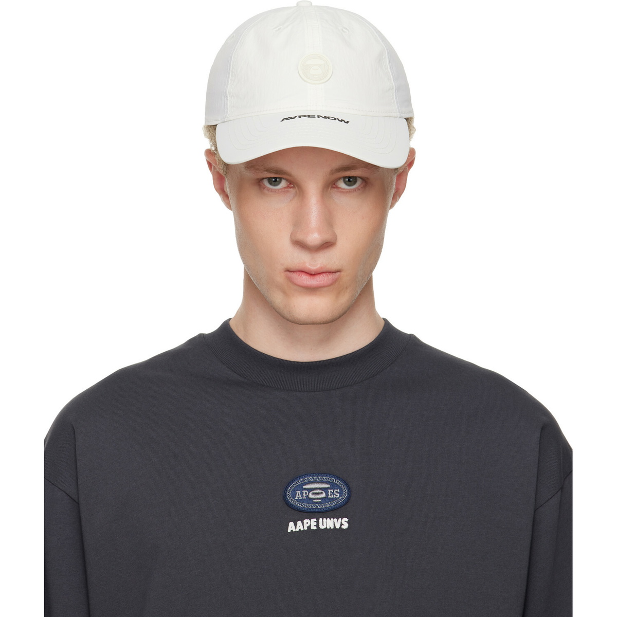 AAPE by A Bathing Ape Off-White AAPENOW Moonface Cap