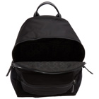 Versace Black Nylon Logo Backpack