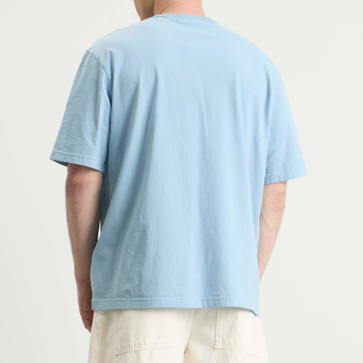 Stone Island Men's Marina Logo T-Shirt in Dust Blue Stone Island