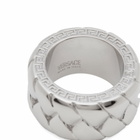 Versace Women's Ring in Palladium
