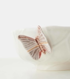 Bordallo Pinheiro Cloudy Butterflies salad bowl by Claudia Schiffer