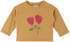 The Campamento Baby Brown Flowers T-Shirt