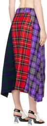 Rave Review Multicolor Salon Maxi Skirt