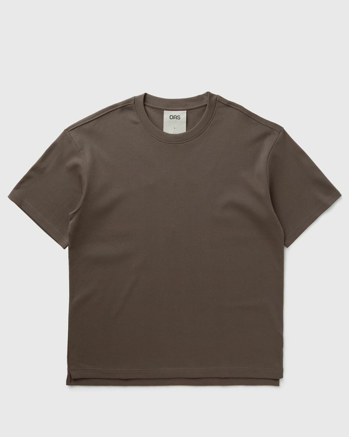 OAS Seascape T-shirt Brown Mens Shortsleefe