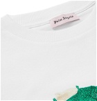 Palm Angels - Kill the Bear Printed Cotton-Jersey T-Shirt - White
