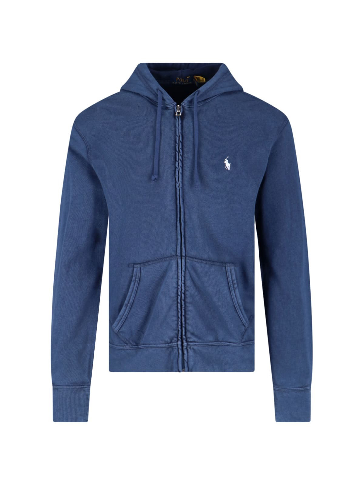 Polo Ralph Lauren Men's Script Logo Hoodie in Vintage Pine Polo Ralph Lauren Men's Script Logo Hoodie in Vintage Pine