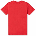 Acne Studios Men's Etz Better / Worse T-Shirt in Cardinal Red