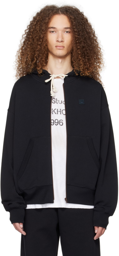 Photo: Acne Studios Black Patch Hoodie