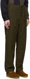 Engineered Garments Khaki Fatigue Trousers