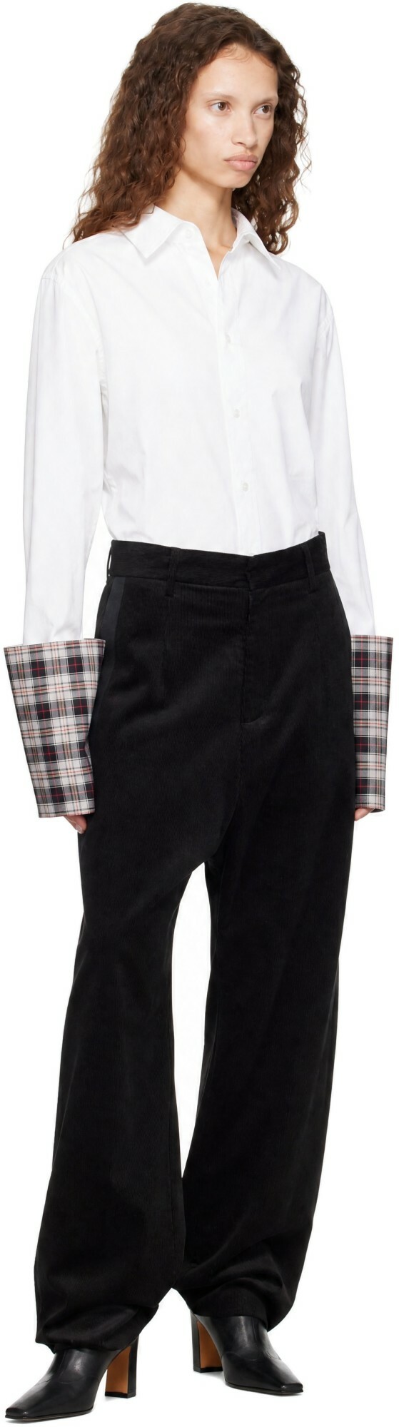 ABRA White Back Pocket Shirt