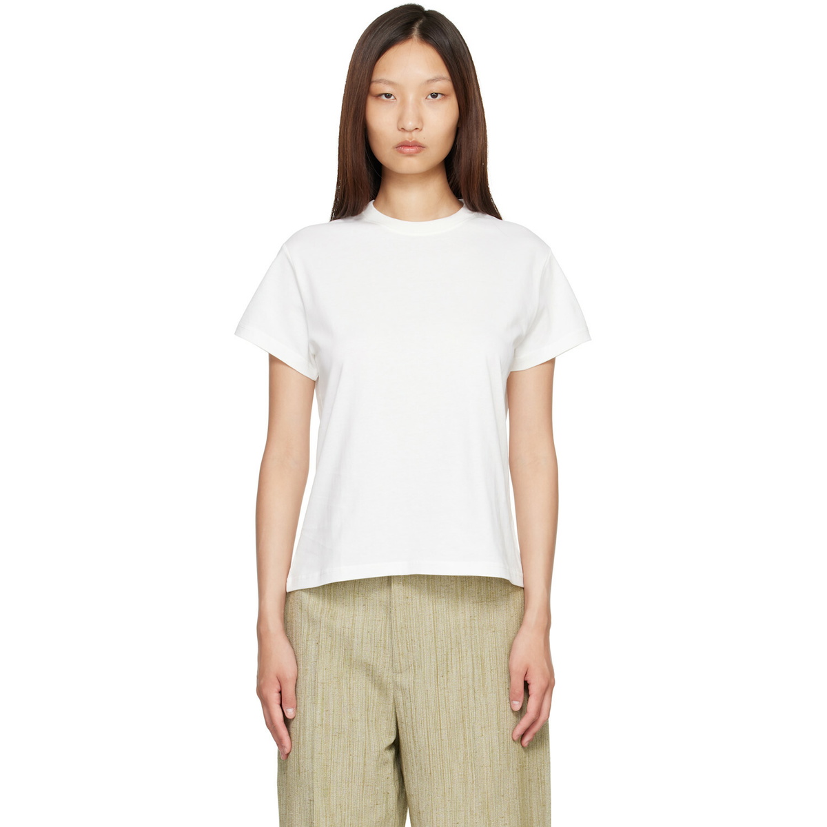 Studio Nicholson White Marine T-shirt