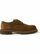 Officine Creative - Boss Suede Derby Shoes - Brown