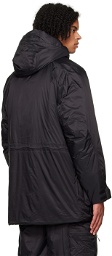 RAINS Black Vardo Puffer Coat