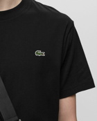Lacoste T Shirts & Rollis Black - Mens - Shortsleeves