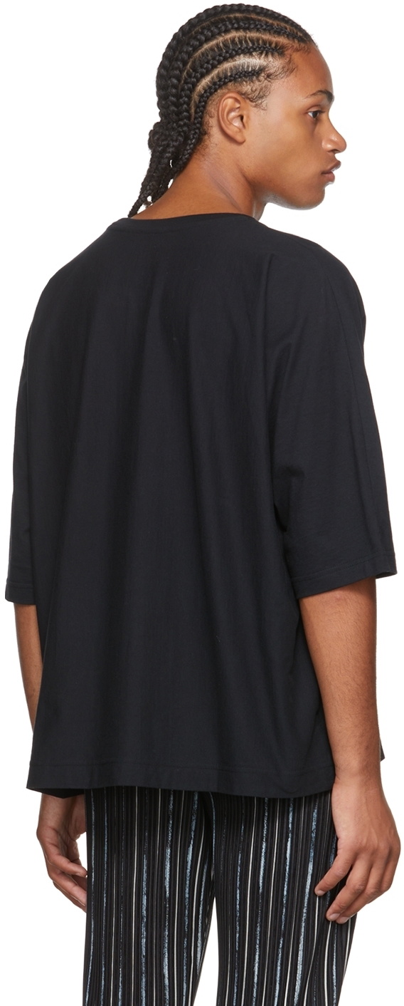 HOMME PLISSÉ ISSEY MIYAKE Black Release-T Basics T-Shirt Homme
