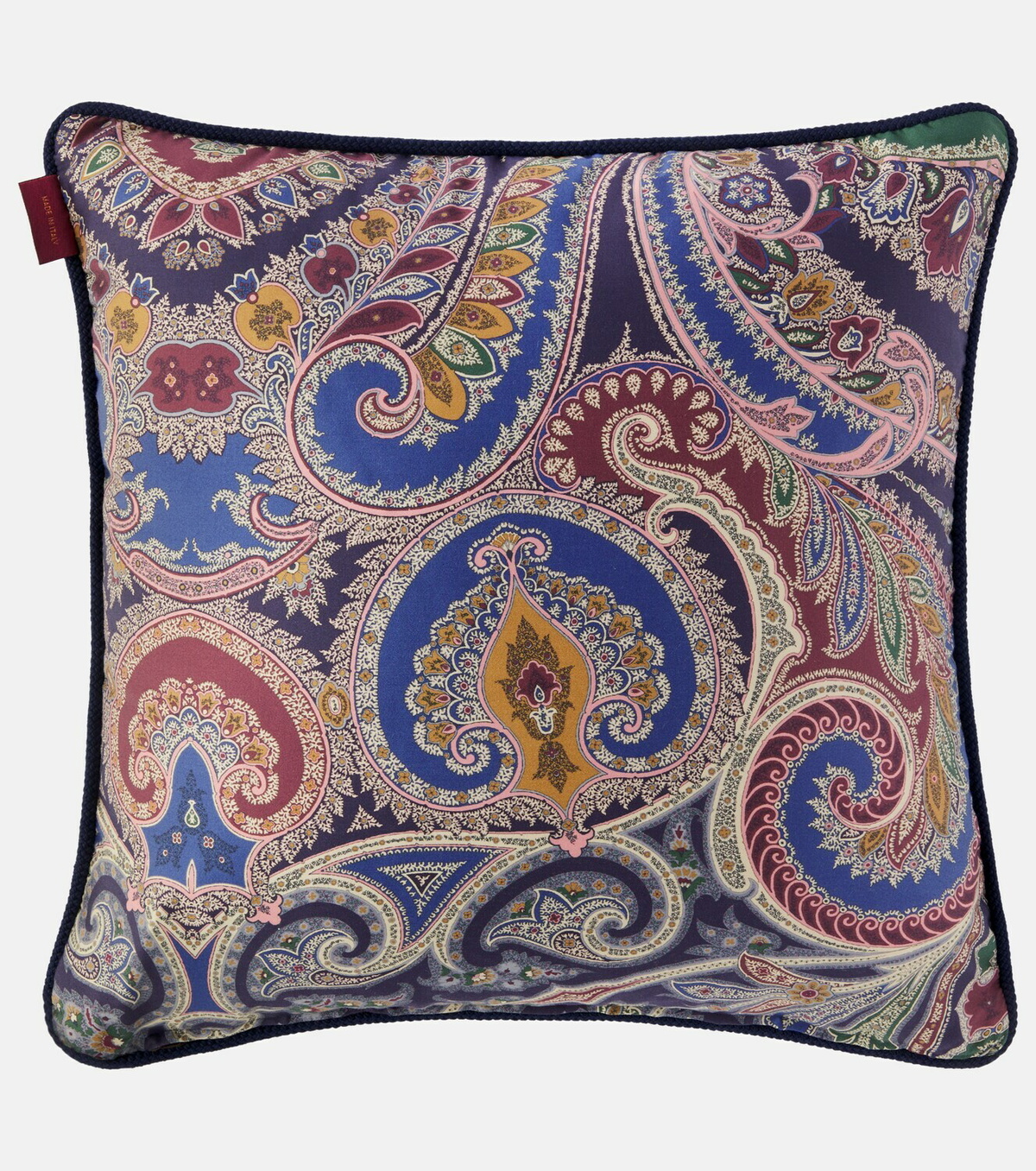 Etro Printed cotton cushion