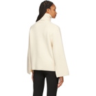 Toteme Off-White Cashmere Double Jacket