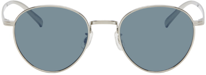 Photo: Oliver Peoples Silver Rhydian Sunglasses