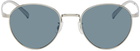 Oliver Peoples Silver Rhydian Sunglasses