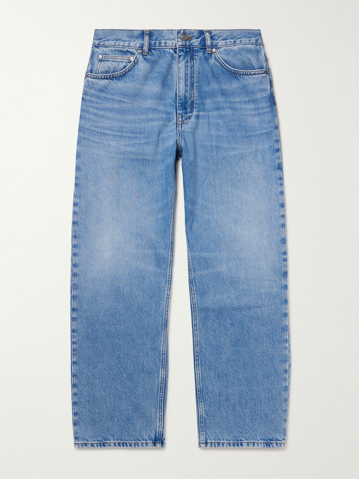 NN07 - Otis 1882 Straight-Leg Organic Jeans - Blue