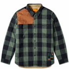 Timberland x Nina Chanel Abney Overshirt in Duck Green Yd