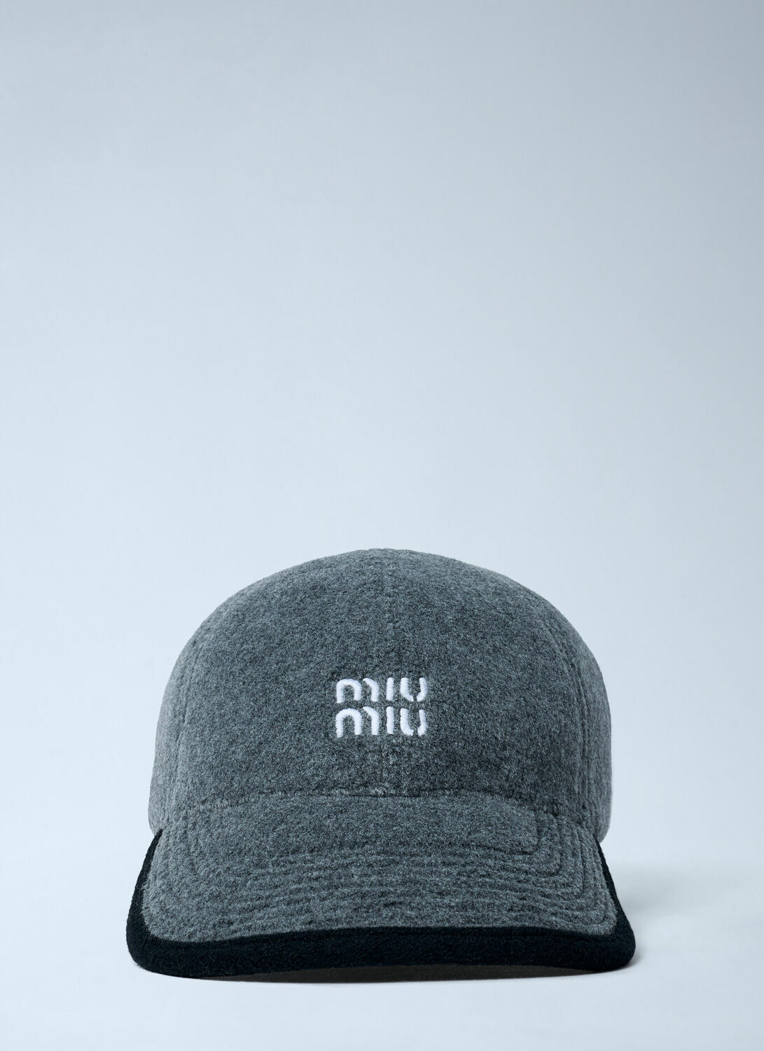 Miu Miu Logo Motif Baseball Cap