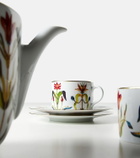 L'Objet Grand Tour set of 2 teacups and saucers