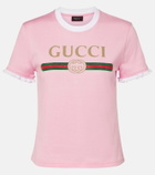 Gucci Logo cotton jersey T-shirt