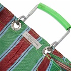 Puebco Recycled Plastic Square Bag in Green/Red