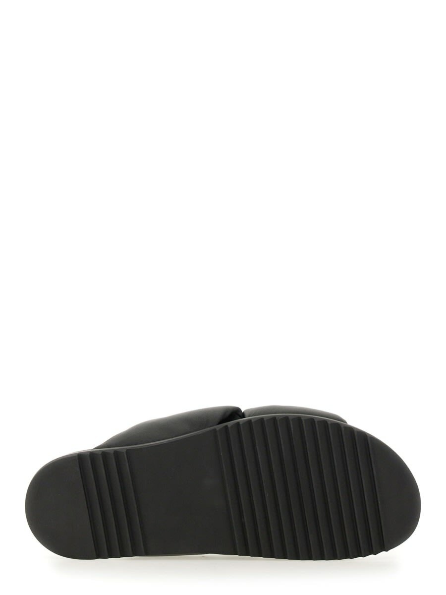 Rick Owens Leather Slide Sandal Rick Owens