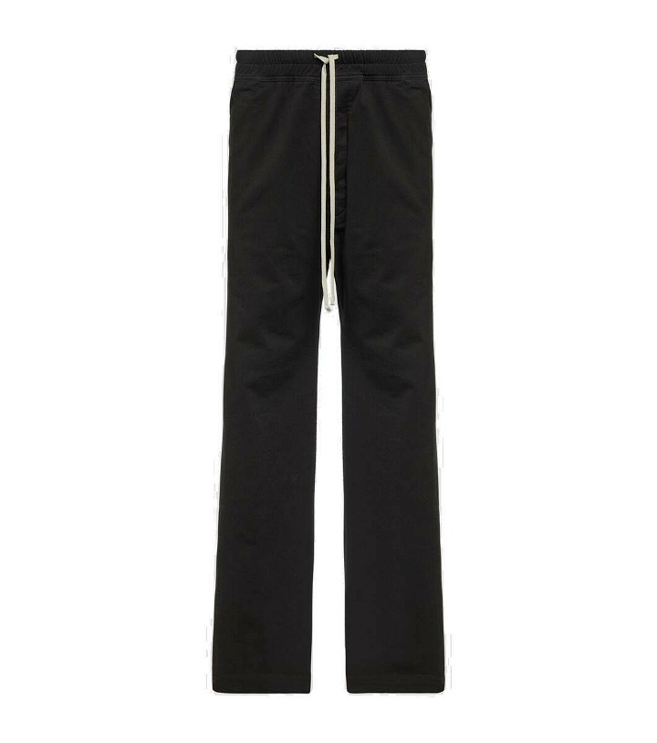 Photo: DRKSHDW by Rick Owens Pusher cotton canvas straight pants