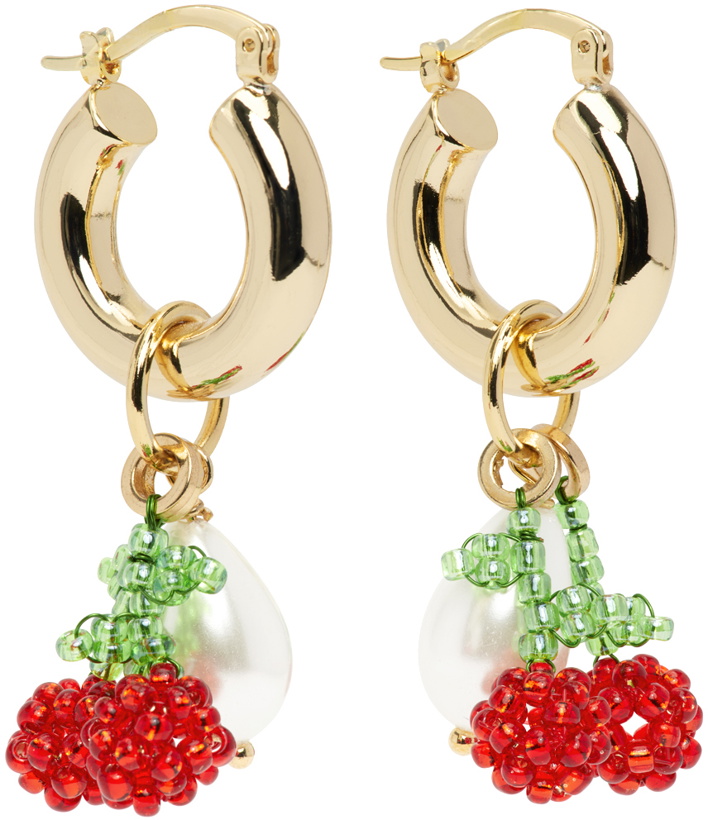 Photo: Shrimps Gold Jagger Earrings