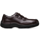 Dr. Martens Burgundy Aurix Satin Finish Leather 5I Sneakers