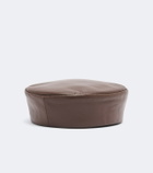 Ruslan Baginskiy Logo leather hat
