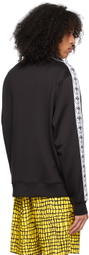 Moschino Black Bonded Sweatshirt