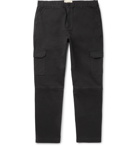Folk - Ripstop-Panelled Cotton-Twill Cargo Trousers - Men - Charcoal