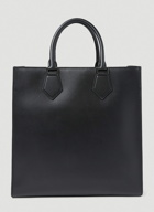 Dolce & Gabbana - Logo Embossed Tote Bag in Black