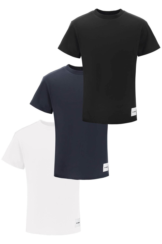 Photo: Jil Sander 3 Cotton T-shirt Set