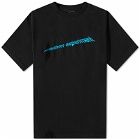 Uniform Experiment Men's Authentic Wrap Logo T-Shirt in Black