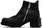 GmbH Black Baris Moto Boots