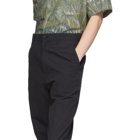 Comme des Garcons Homme Black Ripstop Peach Trousers