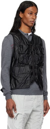 C.P. Company Black CS II Logo Vest