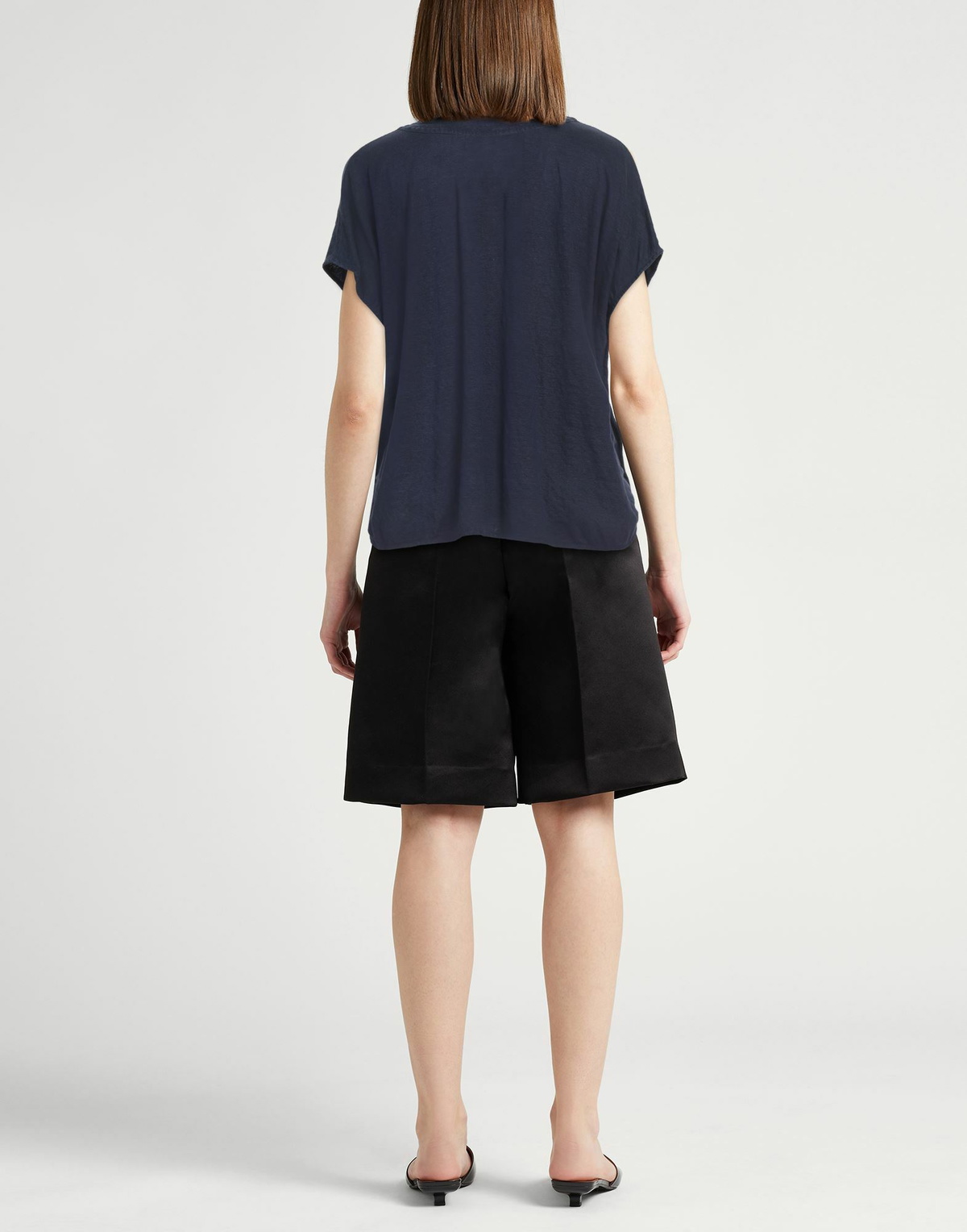 Majestic Filatures Womens T-shirt in Navy