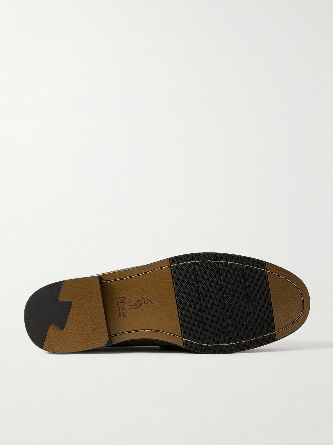 Polo Ralph Lauren - Alston Suede Penny Loafers - Green
