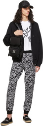 Kenzo Black Monogram Classic Lounge Pants