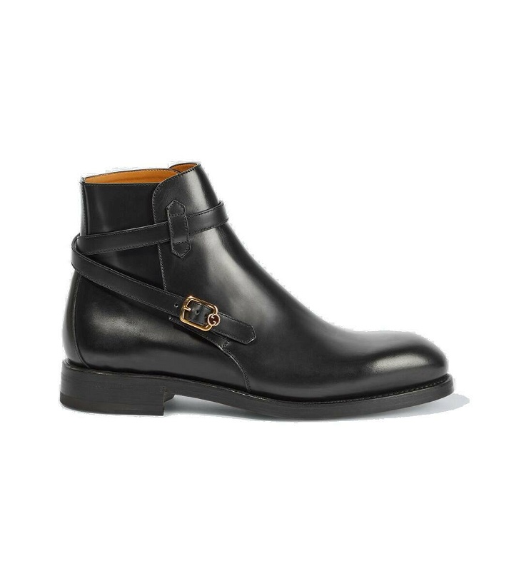 Photo: Gucci Leather ankle boots
