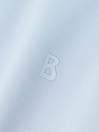 Bogner - Timo Cotton-Blend Piqué Golf Polo Shirt - Blue